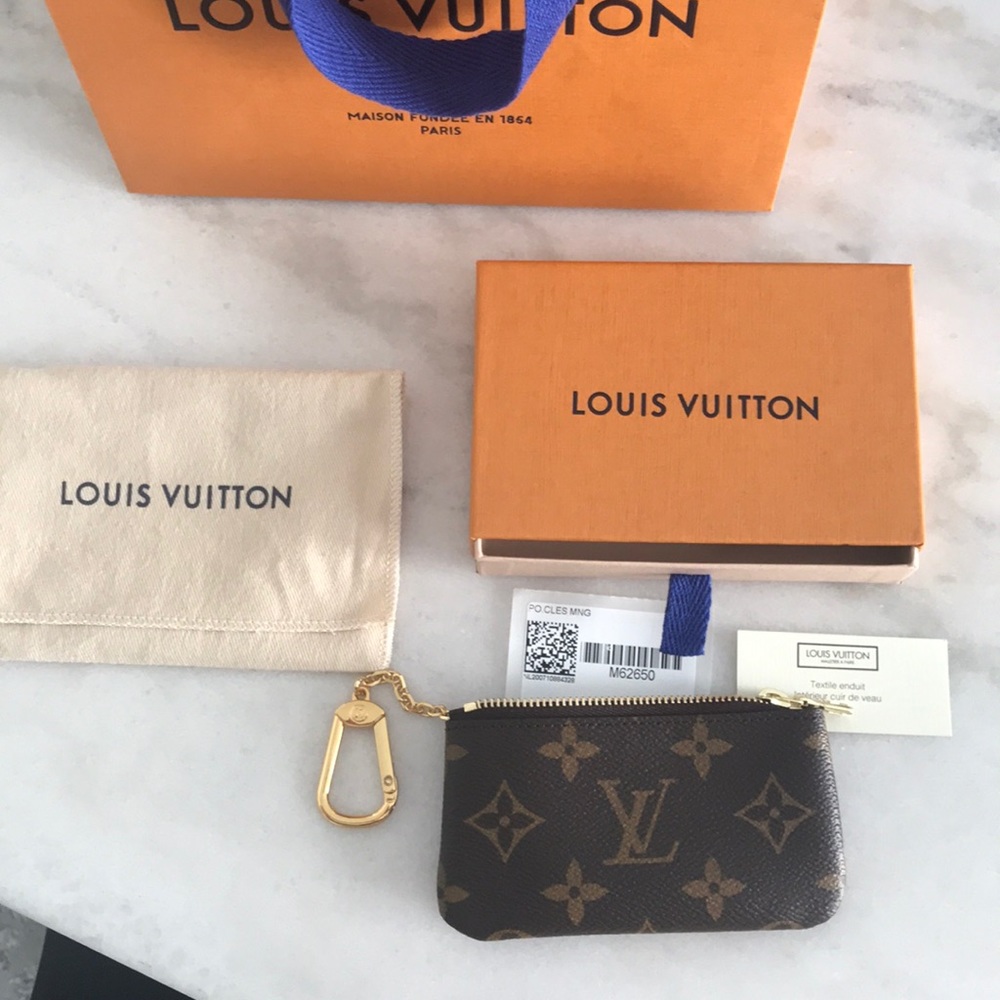 Louis Vuitton Key Cles Pouch Monogram